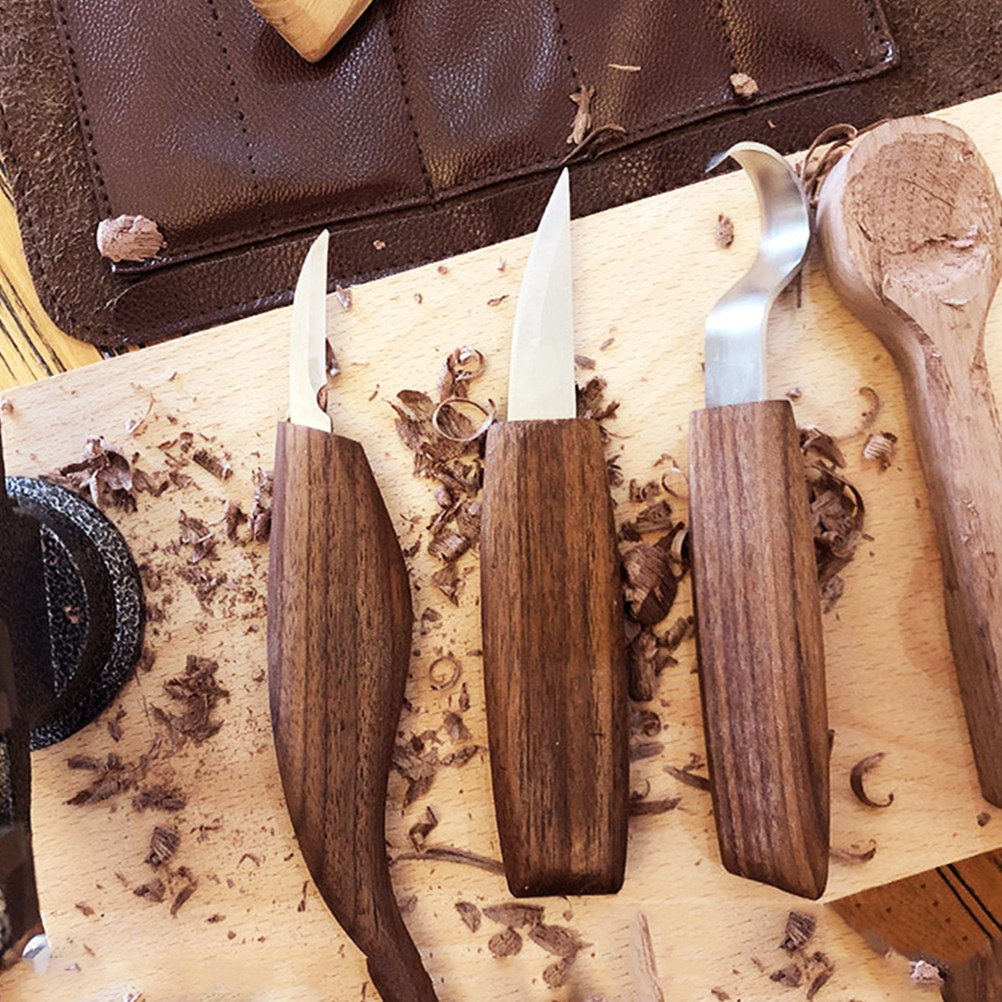 Woodworking Knife - Ensemble d'outils de sculpture sur bois,