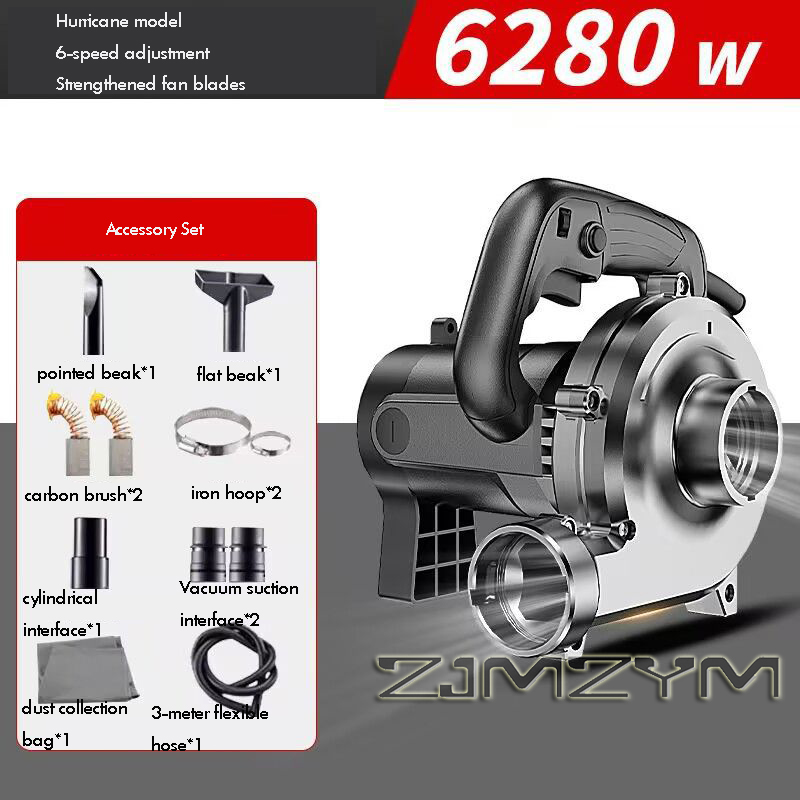 Vacuum Cleaner Woodworking - Aspirateur industriel haute puissance 6280W 3M-6M-8M