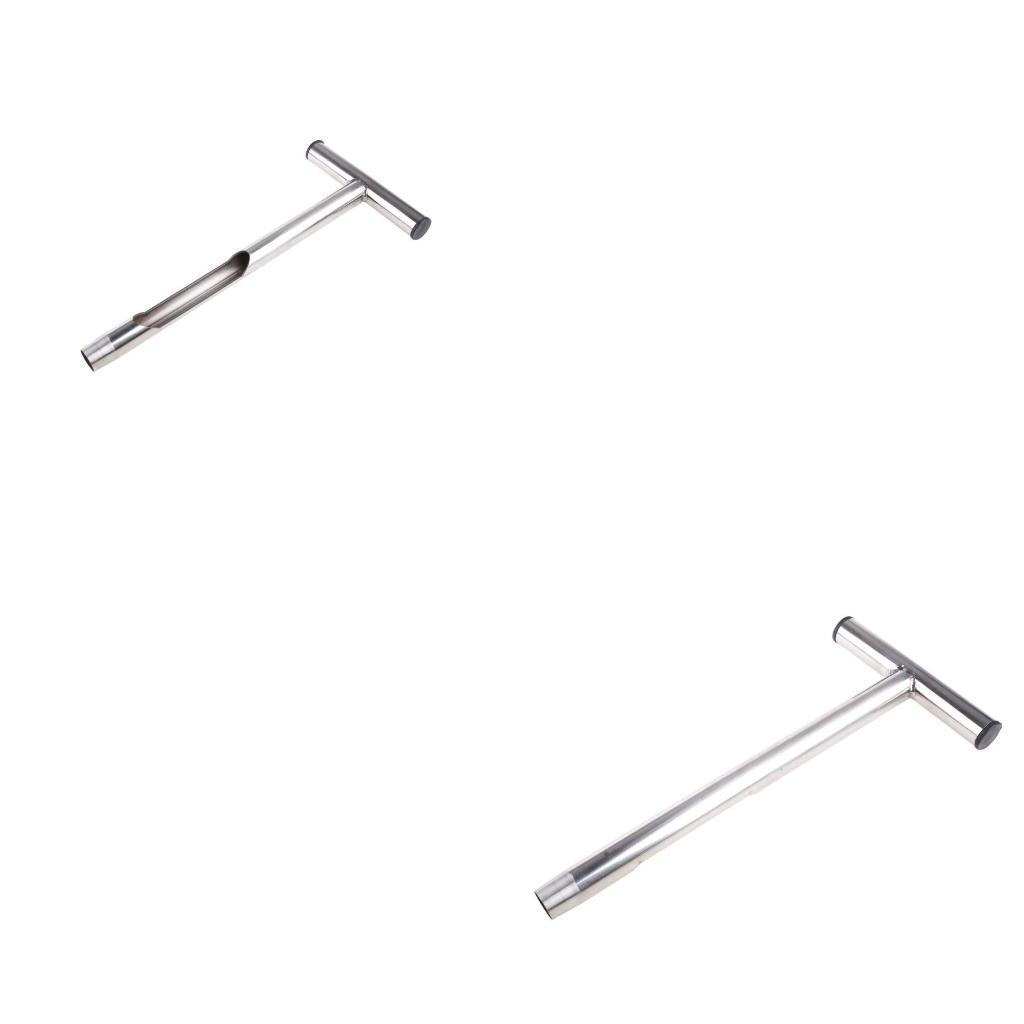 Woodworking Course - Échantillonneur sonde jardin d'acier inoxydable 652F