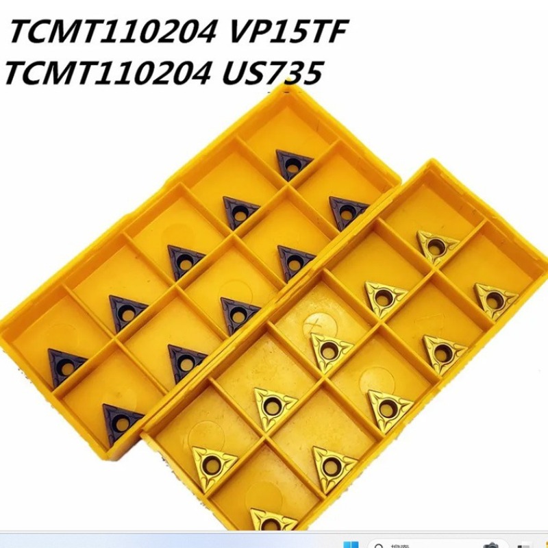 Parting Tool Lathe - 10 pièces/boîte TCMT110204 VP15TF UE6020 US735