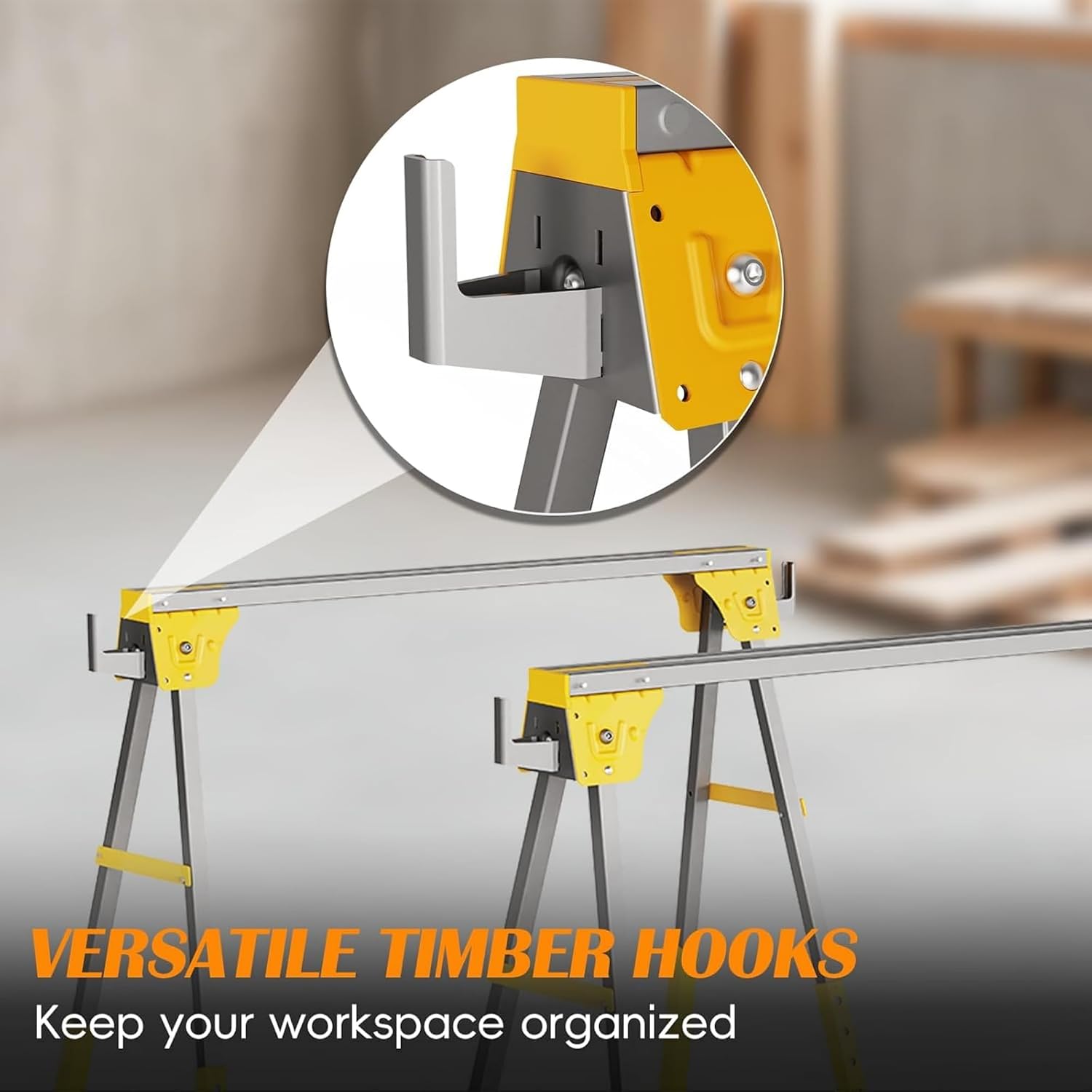 Chevalet à scie réglable en ha - Woodworking Bench avis et prix