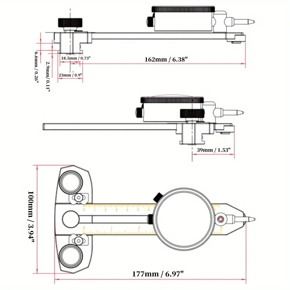 Aligneur de lame de scie de ta - Woodworking Kickback avis et prix
