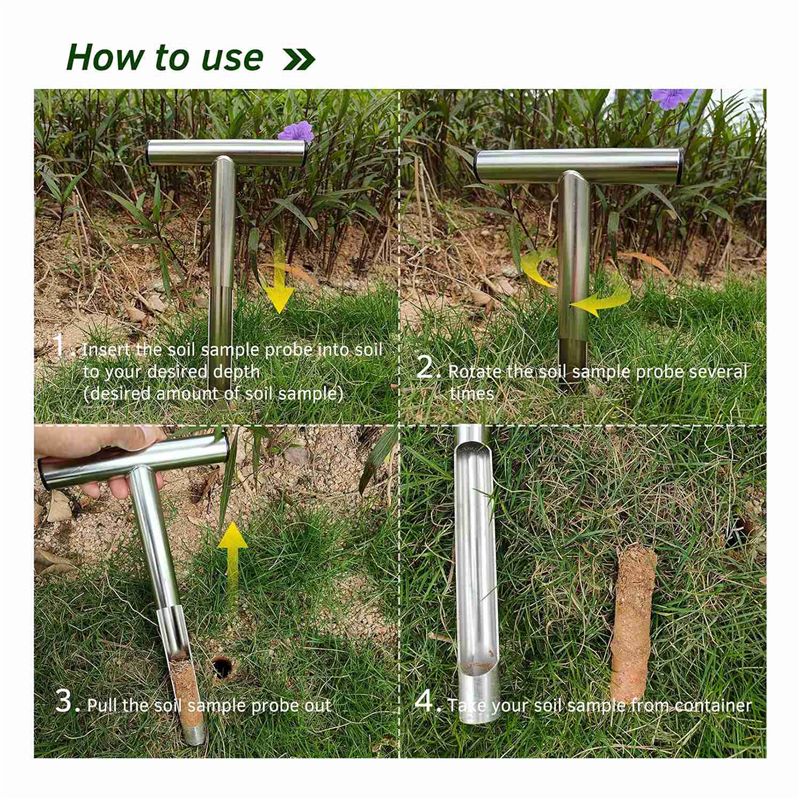 Sonde à échantillonner le sol  - Woodworking Course avis et prix