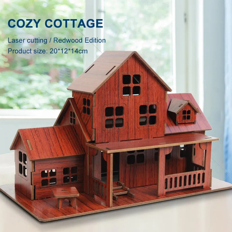 Puzzle 3D en bois : Kit de con - Woodworking Diy Projects avis et prix
