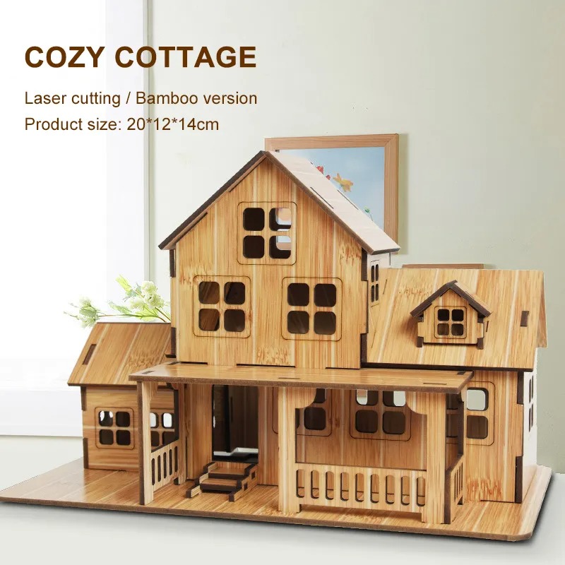 Puzzle 3D en bois : Kit de con - Woodworking Diy Projects avis et prix