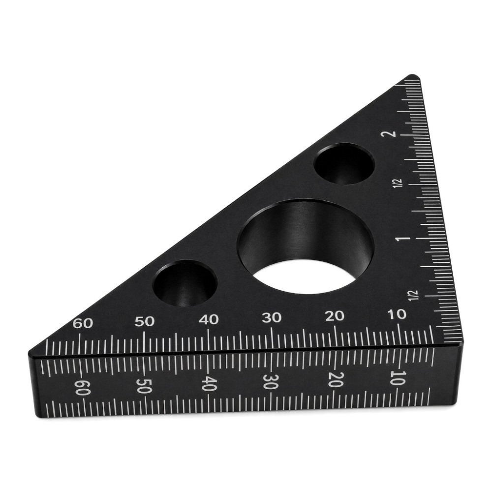 Règle triangulaire en alliage  - Woodworking Workshop Layout avis et prix