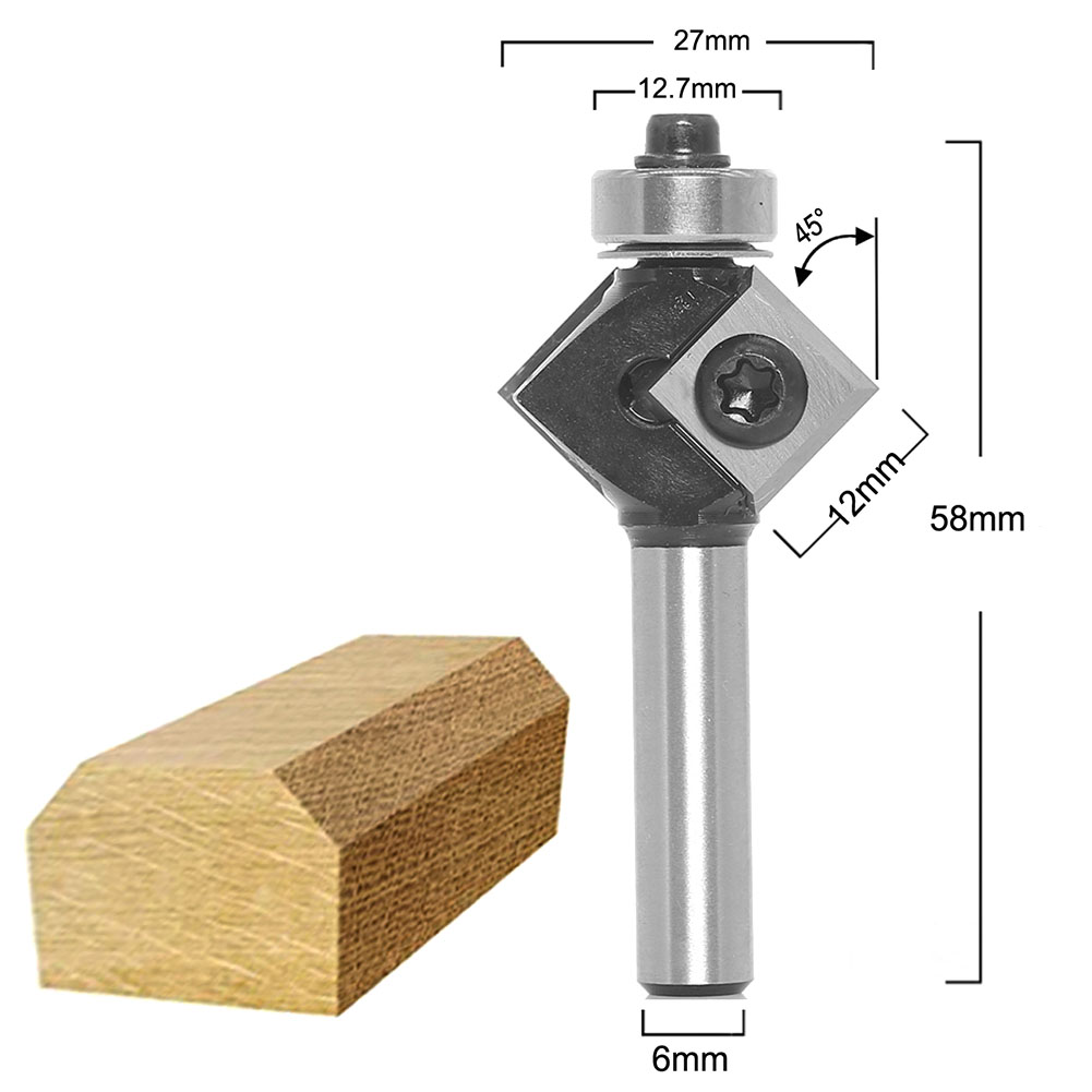Fraiseuse à bois, fraise à cha - Woodworking Kickback avis et prix