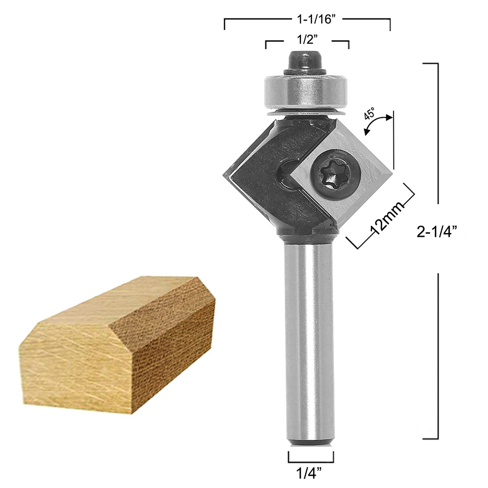 Fraiseuse à bois, fraise à cha - Woodworking Kickback avis et prix