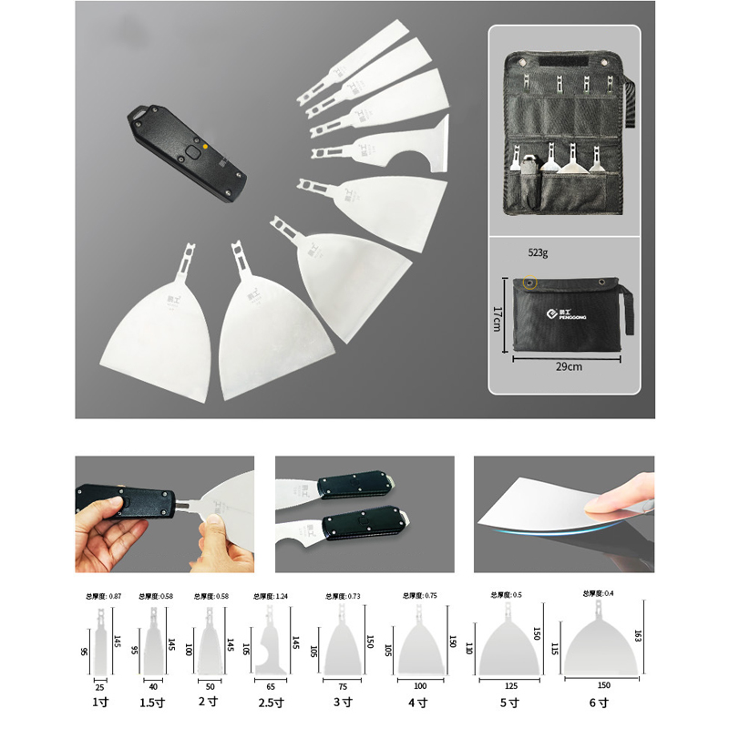 Couteau à mastic multifonction - Card Scraper Steel avis et prix