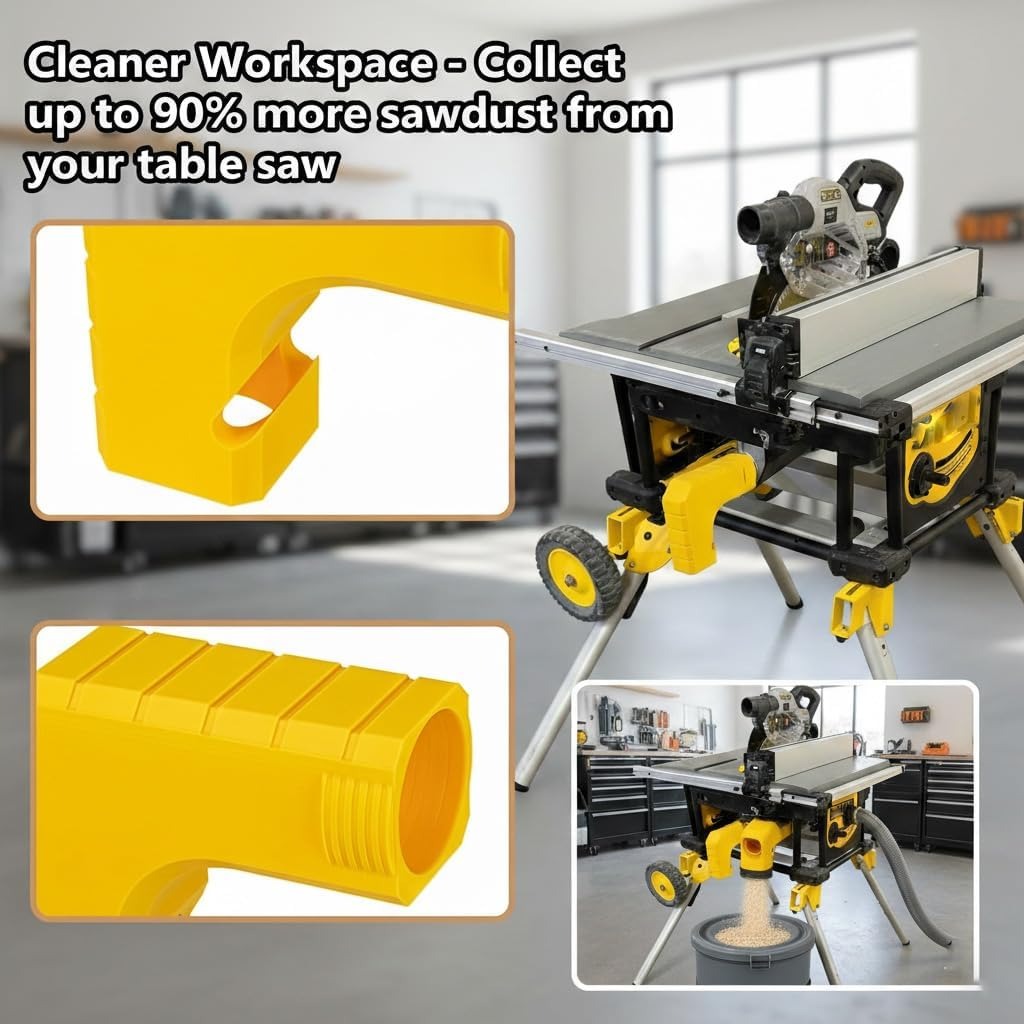 Adaptateur de collecte de sciu - Vacuum Cleaner Woodworking avis et prix