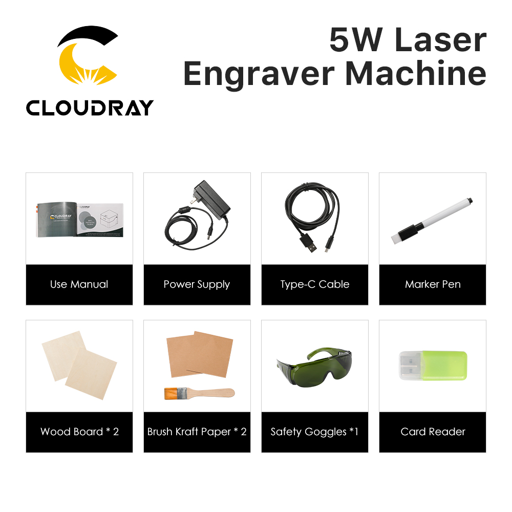Graveur laser Cloudray BM1, im - Woodworking Classes avis et prix