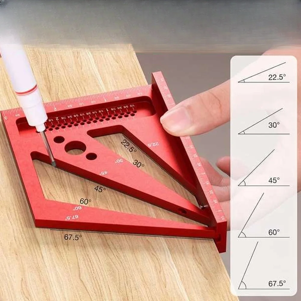 Règle de mesure multi-angles 3 - Woodworking Workshop Layout avis et prix