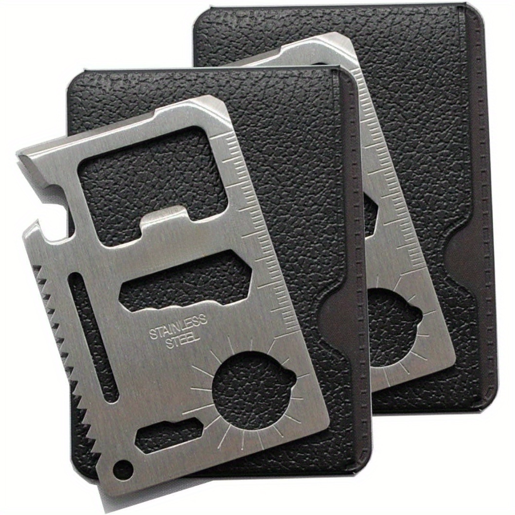 1/2 pièces Pack 11 en 1 carte  - Card Scraper Steel avis et prix